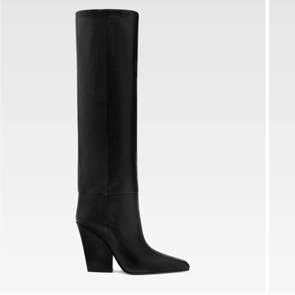 Paris Texas Jane tall black heeled boots 39.5